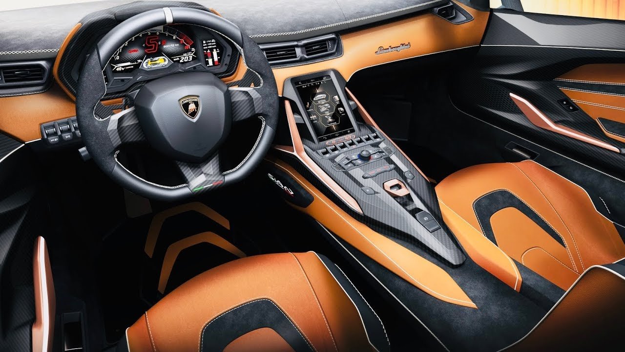 lamborgini interior